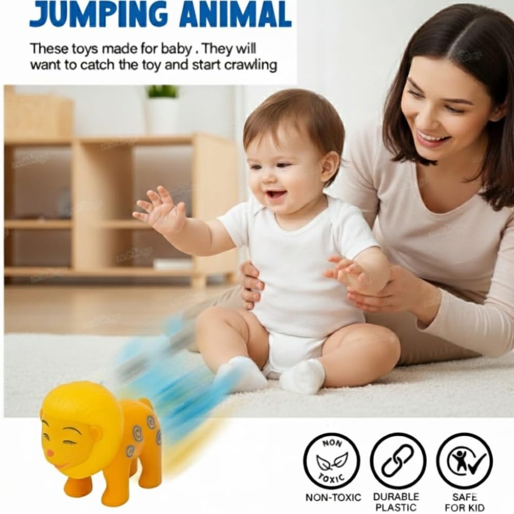 Jumping Baby Animals - Lion Action