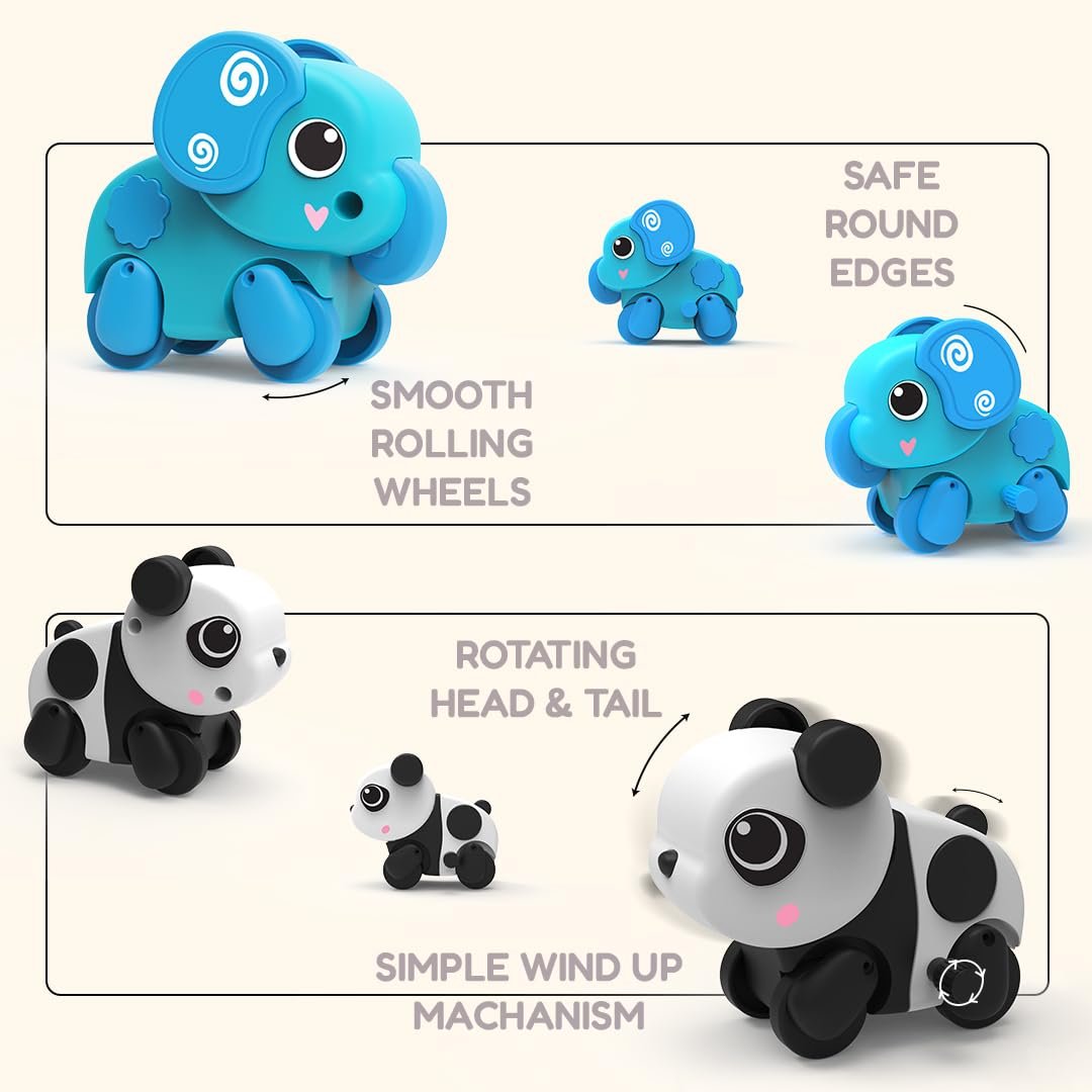 Crawling Animals - Wind-Up Features