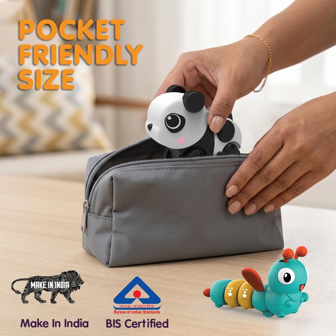 Crawling Animals - Pocket Friendly Size